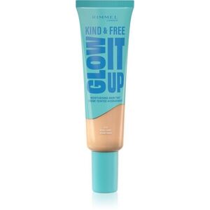Rimmel Kind & Free Glow It Up könnyű hidratáló alapozó árnyalat 010 Rose Ivory 30 ml kép