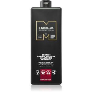 label.m Organic Orange Blossom Volumising Shampoo természetes sampon a hajtérfogat növelésére 1000 ml kép