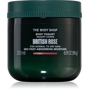 The Body Shop British Rose Body Yogurt test jogurt 200 ml kép