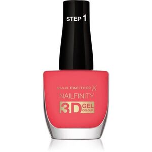 Max Factor Nailfinity Gel Colour géles körömlakk UV/LED lámpa használata nélkül árnyalat 270 Glamour Galore 12 ml kép