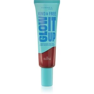 Rimmel Kind & Free Glow It Up könnyű hidratáló alapozó árnyalat 605 Deep Chocolate 30 ml kép