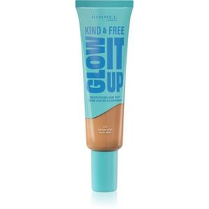 Rimmel Kind & Free Glow It Up könnyű hidratáló alapozó árnyalat 210 Golden Beige 30 ml kép