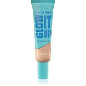 Rimmel Kind & Free Glow It Up könnyű hidratáló alapozó árnyalat 001 Fair Porcelain 30 ml kép