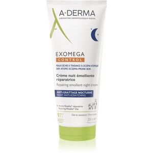 A-Derma Exomega Control Repairing Emollient Night Cream regeneráló éjszakai krém viszketés ellen 200 ml kép