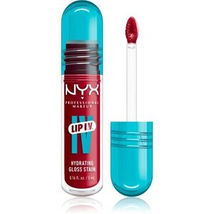 NYX Professional Makeup Lip IV tartós ajakfény hidratáló hatással árnyalat 11 - REDY SET WET 5 ml kép