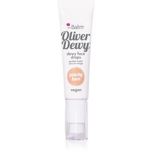 theBalm Oliver Dewy Face Drops folyékony bőrélénkítő árnyalat Peachy Keen 28 ml kép
