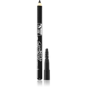 puroBIO Cosmetics Eye & Eyebrow univerzális ceruza szem és szemöldök számára árnyalat 48 Coal 1.3 g kép