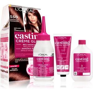 L’Oréal Paris Casting Creme Gloss hajfesték árnyalat 550 Mahagon 1 db kép