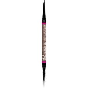 NYX Professional Makeup Blade & Shade szemöldök ceruza kefével árnyalat 03 Cool Ash Brown g kép
