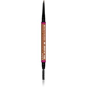 NYX Professional Makeup Blade & Shade szemöldök ceruza kefével árnyalat 05 Auburn g kép