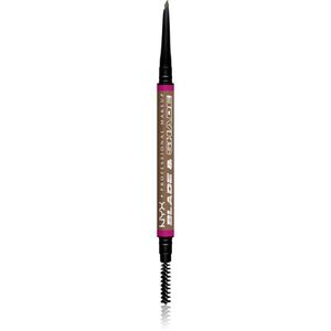 NYX Professional Makeup Blade & Shade szemöldök ceruza kefével árnyalat 04 Taupe g kép