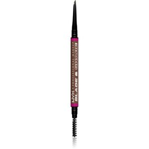 NYX Professional Makeup Blade & Shade szemöldök ceruza kefével árnyalat 08 Chocolate g kép