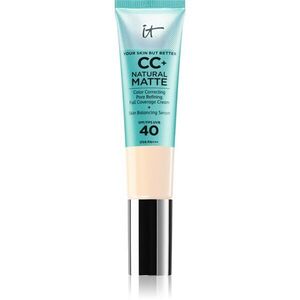 IT Cosmetics Your Skin But Better CC+ Natural Matte CC krém matt hatásért SPF 40 Fair Warm 32 ml kép