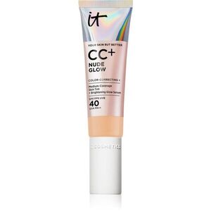 IT Cosmetics Your Skin But Better CC + Nude Glow CC krém az élénk bőrért SPF 40 Medium Tan 32 ml kép