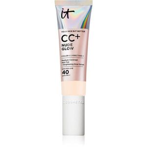 IT Cosmetics Your Skin But Better CC + Nude Glow CC krém az élénk bőrért SPF 40 Fair Porcelain 32 ml kép