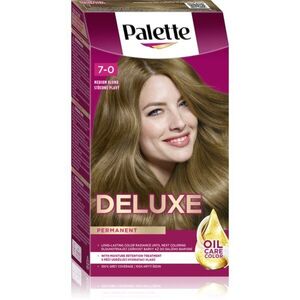 Schwarzkopf Palette Deluxe tartós hajfesték árnyalat 7-0 Medium Blonde 1 db kép