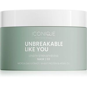 ICONIQUE Professional UNBREAKABLE LIKE YOU Length Strengthening hajhosszerősítő hajpakolás 200 ml kép