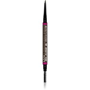 NYX Professional Makeup Blade & Shade szemöldök ceruza kefével árnyalat Espresso 0.06 g kép