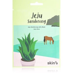 Skin79 Jeju Sandorong Jeju Aloe nyugtató hatású gézmaszk hidratáló hatással 33 ml kép