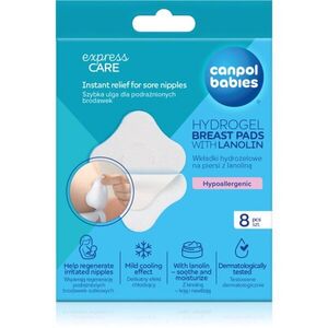 Canpol babies Hydrogel Breast Pads hidrogéles mellnyugtató párnácskák lanolinnal 8 db kép