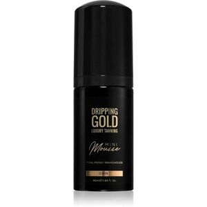 Dripping Gold Luxury Tanning Mini Mousse önbarnító hab arcra és testre árnyalat Dark 90 ml kép