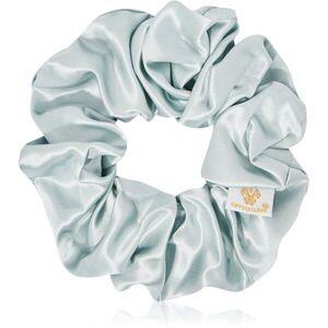 Crystallove Mulberry Silk Scrunchie selyem hajgumi Amazonite 1 db kép