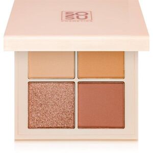 SOSU Cosmetics Eyeshadow Quad szemhéjfesték paletta árnyalat Nude 4.8 g kép