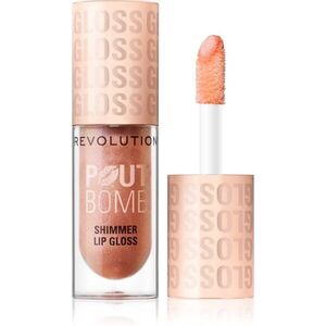 Revolution Shimmer Gloss csillogó ajakfény árnyalat Glimmer Nude 4.5 ml kép