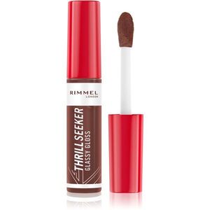 Rimmel Thrill Seeker Glassy Gloss dúsító ajakfény árnyalat 800 Chocolate Glaze 10 ml kép