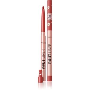 Revolution Pout Liner szájceruza dúsabb hatásért árnyalat Burnt Cherry Red 0.2 g kép