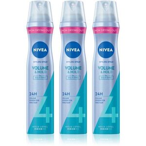 NIVEA Volume Care hajlakk dúsabb hatásért 3 x 250 ml kép