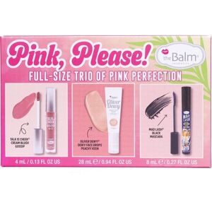 theBalm Holiday Trio Box Set ajándékszett az arcra kép
