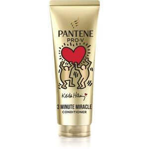 Pantene 3 Minute Miracle Keith Haring intenzív kondicionáló a károsult hajra 220 ml kép