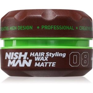 Nish Man 08 formázó viasz rövid hajra matt hatással 150 ml kép