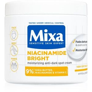 Mixa Niacinamide Bright intenzíven hidratáló krém a sötét foltok ellen 400 ml kép