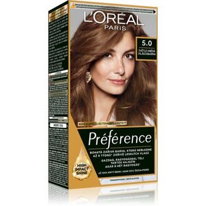 L’Oréal Paris Préférence hajfesték árnyalat 5.0 Light Brown 1 db kép