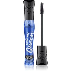essence call me QUEEN Műszempilla hatású szempillaspirál vízálló árnyalat Black 11, 5 ml kép
