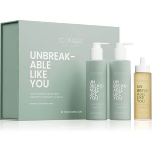 ICONIQUE Professional UNBREAKABLE LIKE YOU Length Strengthening Set szett a haj megerősítésére kép