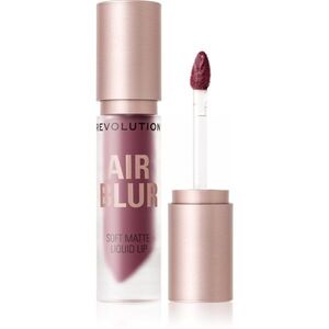 Revolution Air Blur Liquid Lipstick matt folyékony állagú ajakrúzs árnyalat Black Cherry 3.5 ml kép