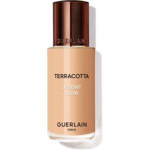 GUERLAIN Terracotta Le Teint Glow élénkítő folyékony make-up természetes hatásért árnyalat 3, 5W Warm 35 ml kép
