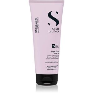 Alfaparf Milano Semi di Lino Style&Care Blow Dry Cream haj kifújását meggyorsító védőkrém minden hajtípusra 200 ml kép
