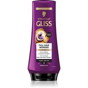 Schwarzkopf Gliss Full Hair Wonder regeneráló balzsam a törékeny hajra 200 ml kép