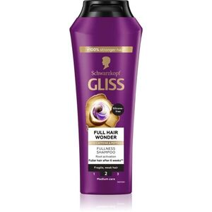 Schwarzkopf Gliss Full Hair Wonder regeneráló sampon meggyengült hajra 250 ml kép