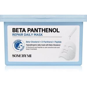 Some By Mi Beta Panthenol Repair Daily Mask nyugtató hatású gézmaszk nagy csomagolás 30 db kép