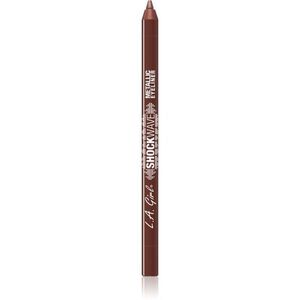 L.A. Girl Cosmetics Shockwave tartós zselés szemceruza árnyalat Brown Sugar 1.2 g kép