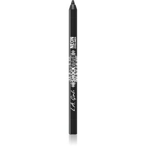 L.A. Girl Cosmetics Shockwave tartós zselés szemceruza árnyalat Blackout 1.2 g kép