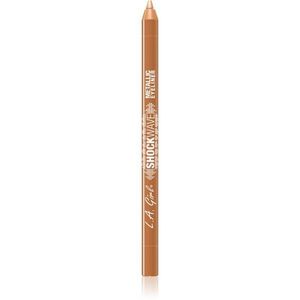 L.A. Girl Cosmetics Shockwave tartós zselés szemceruza árnyalat Gold Medal 1.2 g kép