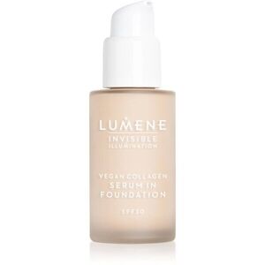Lumene Invisible Illumination Vegan Collagen Serum in Foundation könnyű alapozó tápláló hatással SPF 30 00 30 ml kép