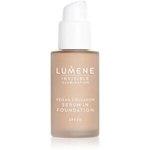 Lumene Invisible Illumination Vegan Collagen Serum in Foundation könnyű alapozó tápláló hatással SPF 30 2 30 ml kép