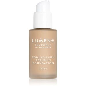 Lumene Invisible Illumination Vegan Collagen Serum in Foundation könnyű alapozó tápláló hatással SPF 30 4 30 ml kép